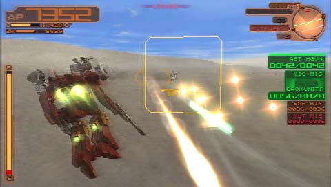 画像ギャラリー No.002のサムネイル画像 / 「ARMORED CORE LAST RAVEN Portable」,公式サイトのBattleTVで投稿リプレイデータを公開