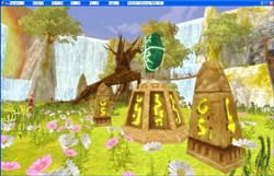 画像ギャラリー No.008のサムネイル画像 / 「AILA Online」,サービス開始時に公開される四つの地域やペットの情報を公開