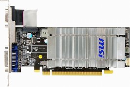 画像ギャラリー No.001のサムネイル画像 / MSI,ファンレス&Low Profile仕様のHD 5450搭載カード