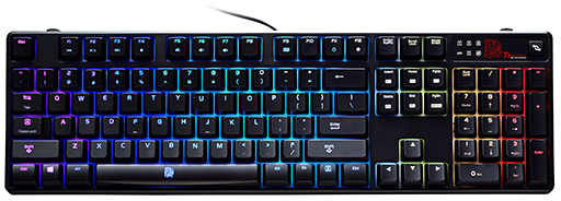 画像ギャラリー No.003のサムネイル画像 / フルカラーLED採用のゲーマー向けキーボード「POSEIDON Z RGB」が国内発売。予想実売価格は1万5000円強