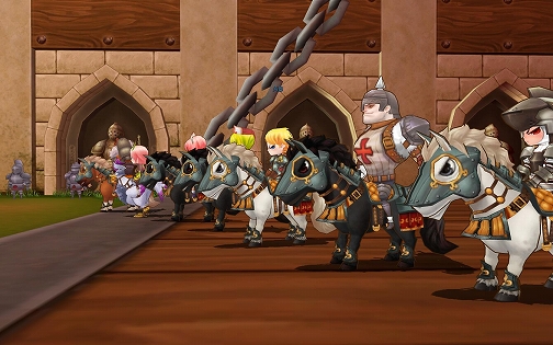 画像ギャラリー No.004のサムネイル画像 / アエリアがサービス予定のファンタジーMMORPG「CARPEDIEM II」,邦題が「ナイトエイジ」に決定。ティザーサイトでPVやキャラ情報などをチェックだ