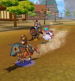 画像ギャラリー No.002のサムネイル画像 / ライディングバトルMMORPG「Knightage」,世界に先駆け本日よりオープンβテスト開始