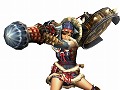 「モンスターハンターポータブル 3rd」,4日連続で公開されるプレイムービー第3弾は「ガンランス」「ライトボウガン」「狩猟笛」にフォーカス