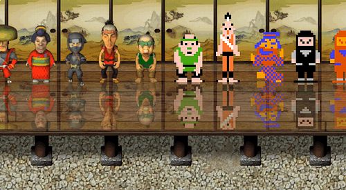 画像ギャラリー No.003のサムネイル画像 / 「いっき おんらいん」公式サイトで,キャラクター設定やビジュアル&サウンド,ファミコン版「いっき」のマニュアルなどが公開に