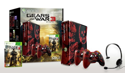 画像ギャラリー No.001のサムネイル画像 / 「Gears of War 3」,特別デザインのXbox 360同梱セットなど数量限定製品がソフトと同時リリース決定