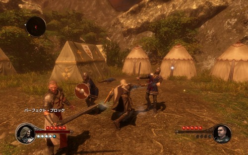 画像ギャラリー No.004のサムネイル画像 / いざ,聖杯を求めて旅に出よう。「ザ ファースト テンプラー」,ズーから8月12日に発売。二人のキャラを切り替えつつプレイするアクションADV