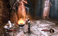 画像ギャラリー No.007のサムネイル画像 / いざ,聖杯を求めて旅に出よう。「ザ ファースト テンプラー」,ズーから8月12日に発売。二人のキャラを切り替えつつプレイするアクションADV