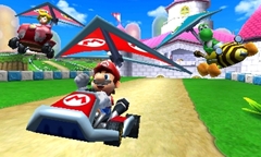 画像ギャラリー No.002のサムネイル画像 / 「マリオカート7」は,ジャイロセンサーや3D立体視との相性も抜群。空を飛び,海に潜り,まだまだ進化するシリーズ最新作のレビューを掲載