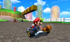 画像ギャラリー No.013のサムネイル画像 / 「マリオカート7」は,ジャイロセンサーや3D立体視との相性も抜群。空を飛び,海に潜り,まだまだ進化するシリーズ最新作のレビューを掲載