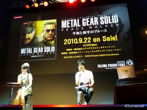 ꡼ No.004Υͥ / TGS 2010ϥ˥ƥɡ3DSǥ᥿륮Υȥϡ֥͡פˡKONAMI罨״ĤФäѤǥȡ򷫤깭Kojima Productions Special Stage׳