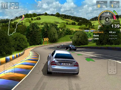画像ギャラリー No.002のサムネイル画像 / iPad「GTレーシング：モーターアカデミー HD」で本格レースを満喫だ