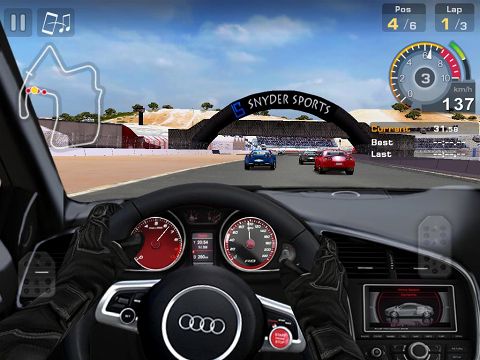画像ギャラリー No.004のサムネイル画像 / iPad「GTレーシング：モーターアカデミー HD」で本格レースを満喫だ