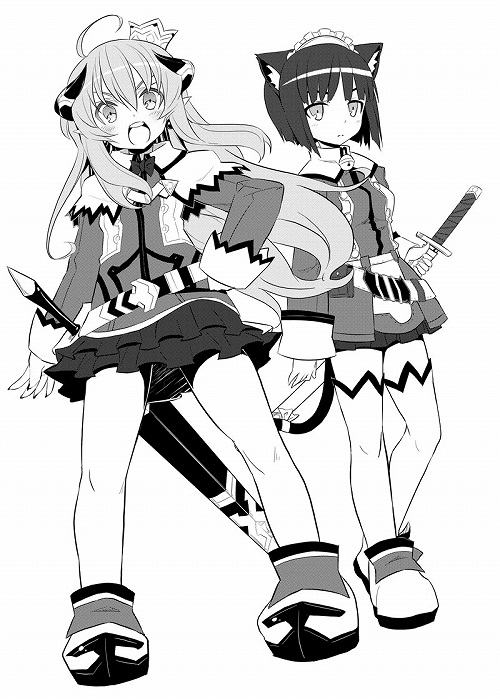 画像ギャラリー No.005のサムネイル画像 / 「剣と魔法と学園モノ。3」戦闘ムービーが公開に。コミック化の情報も