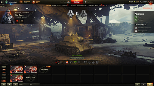 ���������꡼ No.003�Υ���ͥ������ / ��World of Tanks�פΥХȥ������륤�٥�ȡ�Steel Hunter�פ������档ͣ��ξ��Ԥ��ܻؤ��ơ���ˤ�����ޤ��ä��걣�줿�ꤷ�褦