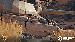 ���������꡼ No.006�Υ���ͥ������ / ��World of Tanks enCore RT Demo App���ۿ����ϡ�DX11�ʾ��б��Υ���ե��å��������ɤ�����Х쥤�ȥ�ˤ�뱢��ɽ�����ǧ��ǽ