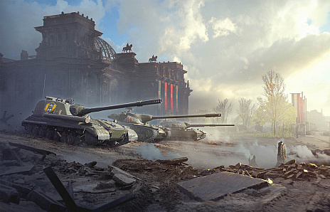 ���������꡼ No.002�Υ���ͥ������ / ��World of Tanks�ס�Ĺ�����٥�ȡ֥Хȥ�ѥ��פΥ�������2�����롣1945ǯ�Υ٥������̩�˺Ƹ��������ޥåפ��о�