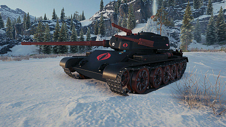 画像ギャラリー No.002のサムネイル画像 / 「World of Tanks」,人気コンテンツ“G.I. JOE”とのコラボを開始。特別な3Dスタイルや,Amazon Prime Gaming会員限定の戦車長が登場