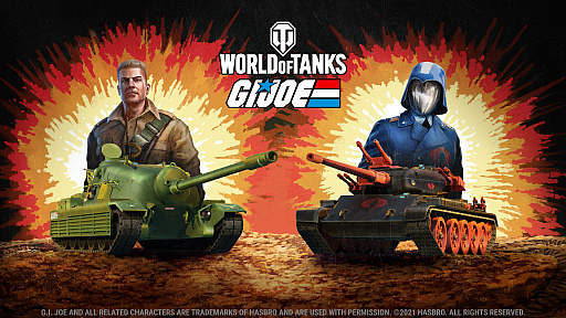 画像ギャラリー No.010のサムネイル画像 / 「World of Tanks」,人気コンテンツ“G.I. JOE”とのコラボを開始。特別な3Dスタイルや,Amazon Prime Gaming会員限定の戦車長が登場
