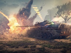 PC�ǡ�World of Tanks�פ��緿���åץǡ��ȡ�1.13�ɤ�»ܡ��м���ˤ��HE�Ƥο��ᥫ�˥��ࡤ���⡼�ɤʤɤ��о�