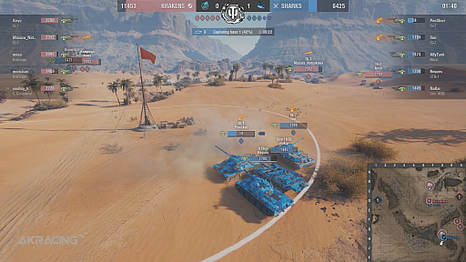 画像ギャラリー No.008のサムネイル画像 / 「World of Tanks」日本最強の座に輝いたのはYOKOHAMA SHARKS。JAPAN PREMIER LEAGUE 決勝戦レポート