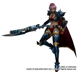 画像ギャラリー No.019のサムネイル画像 / 「LORD of ARCANA」片手剣や両手剣などで敵に大ダメージを与えるスキル=必殺技と,初公開の魔物たちを確認しよう