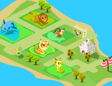 画像ギャラリー No.003のサムネイル画像 / 「ZOO☆Worldモバイル」,GREEでβサービスがスタート