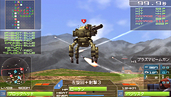 画像ギャラリー No.054のサムネイル画像 / 本日発売! “メタゲーム”部分の強化がナイス過ぎる,PSP用ロボットシム「カルネージハート エクサ」プレビュー その2