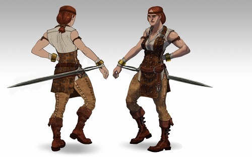 ꡼ No.005Υͥ / Dragon Age 2סѥ˥Aveline Vallenɤξ󤬸ˡKirkwallϤ򰭤뤿Ω夬äΤ