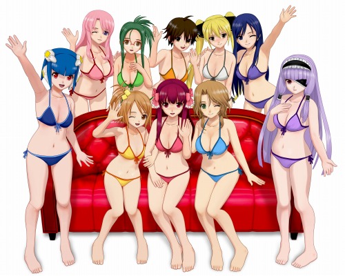 画像ギャラリー No.001のサムネイル画像 / 「DREAM C CLUB Portable」の発売日が10月28日に決定。魔璃&アイリもピュアな紳士の来店を待っているのです