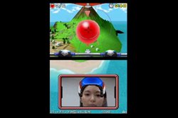 画像ギャラリー No.012のサムネイル画像 / 任天堂,カメラに映る顔でハンググライダーを操作する異色のアクション「カメラであそぶ 顔グライダー」をDSiウェアとして7月28日より配信開始