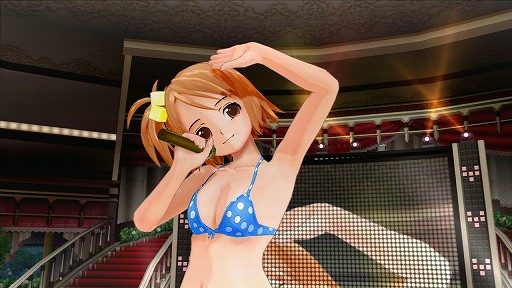 画像ギャラリー No.002のサムネイル画像 / 寄せて上げてアップグレードだ。「DREAM C CLUB ZERO」のDLC“カタログVol.4”には,「アップグレード水着」や「お姉チャンバラ」のコスチュームなどが揃っている