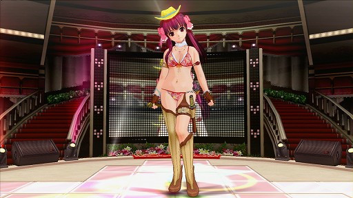 画像ギャラリー No.004のサムネイル画像 / 寄せて上げてアップグレードだ。「DREAM C CLUB ZERO」のDLC“カタログVol.4”には,「アップグレード水着」や「お姉チャンバラ」のコスチュームなどが揃っている