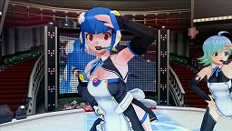画像ギャラリー No.009のサムネイル画像 / 寄せて上げてアップグレードだ。「DREAM C CLUB ZERO」のDLC“カタログVol.4”には,「アップグレード水着」や「お姉チャンバラ」のコスチュームなどが揃っている