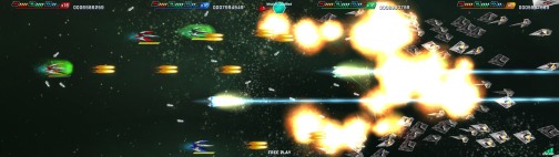 画像ギャラリー No.023のサムネイル画像 / 本日稼働開始のAC「ダライアスバースト アナザークロニクル」,“アイアンフォスル味”も堪能できた,稼働開始イベントレポート