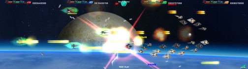 画像ギャラリー No.025のサムネイル画像 / 本日稼働開始のAC「ダライアスバースト アナザークロニクル」,“アイアンフォスル味”も堪能できた,稼働開始イベントレポート