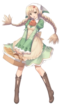 画像ギャラリー No.003のサムネイル画像 / ウィンダリア島から魔法のパン屋の3人娘が4Gamer編集部に配達に来ちゃったので,「シャイニング・ハーツ」の“魔法のパン”システムを詳しく紹介しようの巻