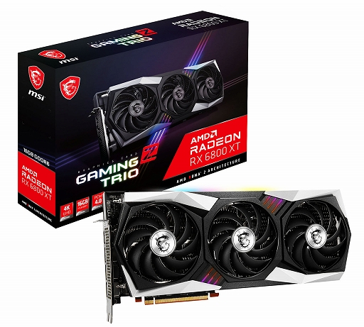 ꡼ No.001Υͥ / MSIOCΥå夲Radeon RX 6800 XTܥɤȯ