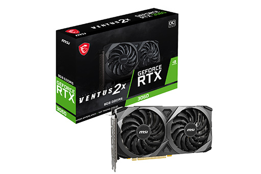꡼ No.001Υͥ / 8GBǤMSIGeForce RTX 3060ܥɤȯ