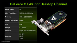 ꡼ No.009Υͥ / GeForce GT 430ץӥ塼FermiΥȥ꡼GPUΩ֤ǧ