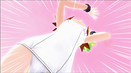 画像ギャラリー No.024のサムネイル画像 / 「ぎゃる☆がん」の新DLC“ヒロイン用プライベート水着セット”は本日配信開始。薫子の黒ビキニ,葵の白スクール水着などが見たい人は買うしかない