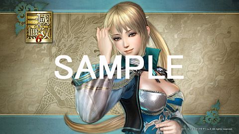 画像ギャラリー No.002のサムネイル画像 / 「真・三國無双6」,人気投票1位の座は新キャラ王元姫が獲得。壁紙も公開