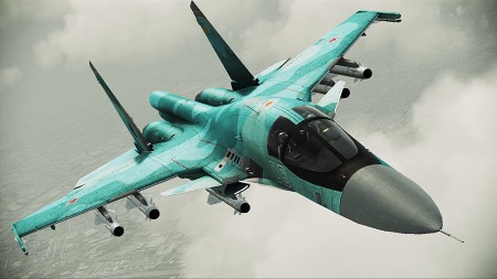 ꡼ No.020Υͥ / ACE COMBAT ASSAULT HORIZONסƮ1ƤǺܡSu-47 BerkutסSu-34 Fullbackפʤɷ4γפǧ褦