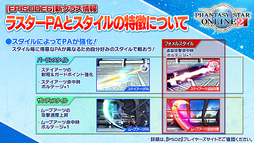 画像ギャラリー No.006のサムネイル画像 / 「PSO2」第4の後継クラス,“ラスター”の詳細が明らかに。武器属性によって戦闘スタイルが3種に変化するガンスラッシュ使い