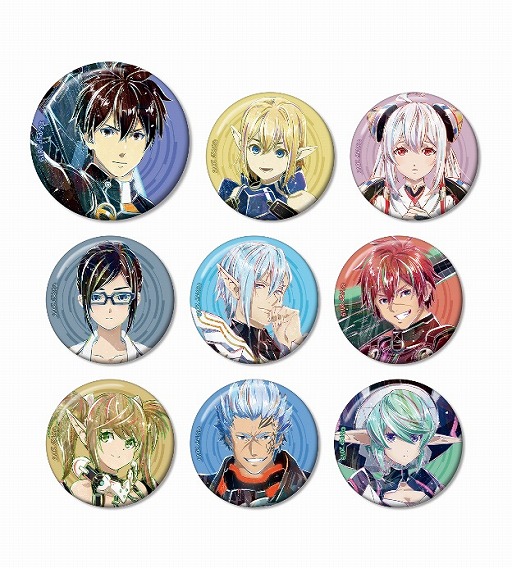 画像ギャラリー No.008のサムネイル画像 / 「PSO2 エピソード・オラクル」のAni-Art Tシャツやトレーディング缶バッジなどが受注開始