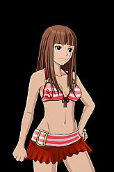 画像ギャラリー No.006のサムネイル画像 / 「喧嘩番長 全国制覇」,水泳大会でハチマキを集めて過激水着に交換しよう