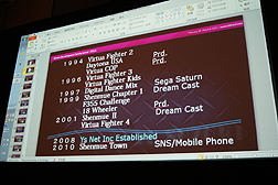 ꡼ No.006Υͥ / GDC 2011ϡ֥Сեפߤο  ͵η򿶤֤륻åYu Suzukis Gameworks: A Career Retrospective