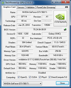 ꡼ No.014Υͥ / 950MHzưGALAXYΡGeForce GTX 560 Tiפ̥ǥˤɤޤ뤫Ƥߤ
