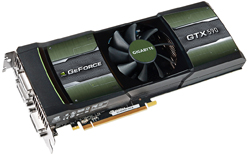 ꡼ No.001Υͥ / GIGA-BYTEGTX 590ܥȯ䡣Ťʥǥ奢GPUɤ褬Ƚ