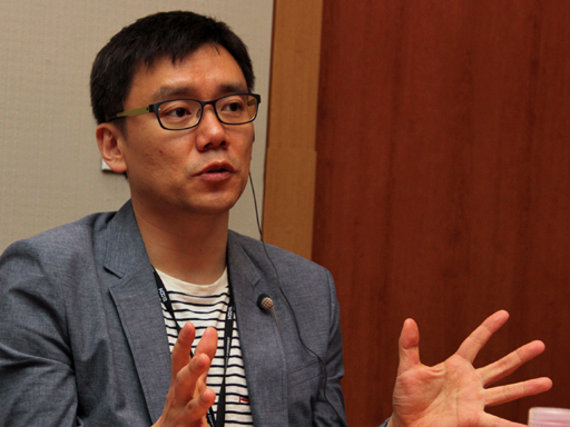 画像ギャラリー No.004のサムネイル画像 / スマートフォン版だからといってダウングレードすることはない――「三国志を抱く。」,キム・テゴン氏への合同インタビュー