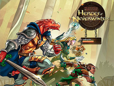 画像ギャラリー No.001のサムネイル画像 / Facebook向けタイトル「Dungeons & Dragons: Heroes of Neverwinter」のオープンβテストが開始。D&Dの世界がFacebookにも